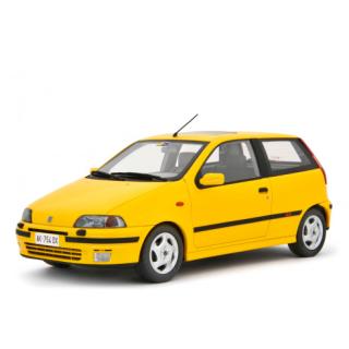 Fiat Punto GT 1400 2° serie 1996 Giallo Laudoracing 1:18 Resinemodell (Türen, Motorhaube... nicht zu öffnen!)